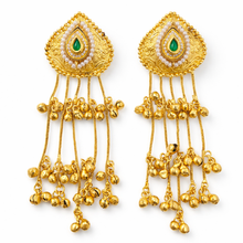 Mrinmayi Gold Plated Traditional Jhumka Earrings for Women